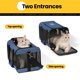 thumbnail image 4 of Transportadora blanda para gatos Conlun, apta para avión, azul, talla M, 4 of 9