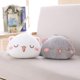 thumbnail image 4 of Jensquaify - Almohada De Peluche Para Gatos, Diseño De Animales De Peluche, Diseño De Gatitos Kawaii, Regalo Para Niños (Ojos Entrecerrados Blancos De 13,7 Pulgadas), 4 of 5