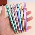 thumbnail image 7 of Retractable Erasable Gel Pens, 0.5mm Point Smooth Writing Erasable Ink Pens For Note Taking Marking Planner Puzzles, 3ml (Green, 14*1CM), 7 of 7
