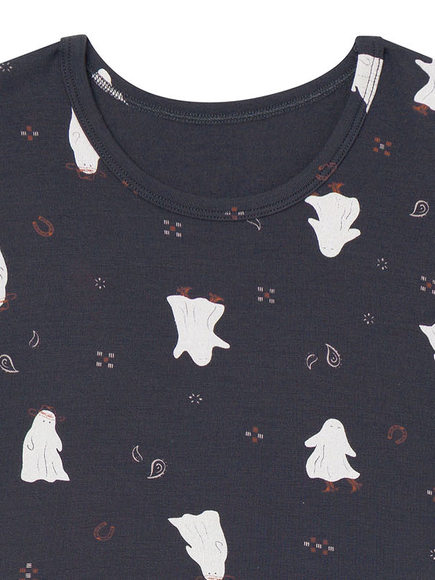 Modern Moments by Gerber Neutral Short Sleeve Halloween Pajama Set, 2-Piece, Sizes 6 - 12 Kids