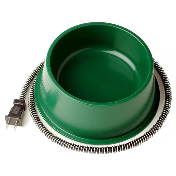 Tazón de Agua para Mascotas Farm Innovators 1 Cuarto 25W Calefaccionado Verde