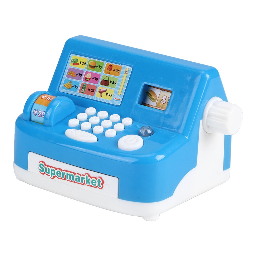 Cergrey Shop Toy, Cash Register Toy, Counting Toy For Play Money