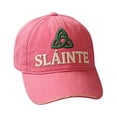 thumbnail image 1 of Sombrero Gorra de béisbol del Día de San Patricio para hombre y mujer, gorra de cerveza irlandesa con ajuste ajustable (rosa) Rkxzt, 1 of 8