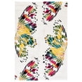 thumbnail image 2 of Safavieh Fiesta Augustin Floral Shag Area Rug, Cream/Multi, 5'1" x 7'6", 2 of 8