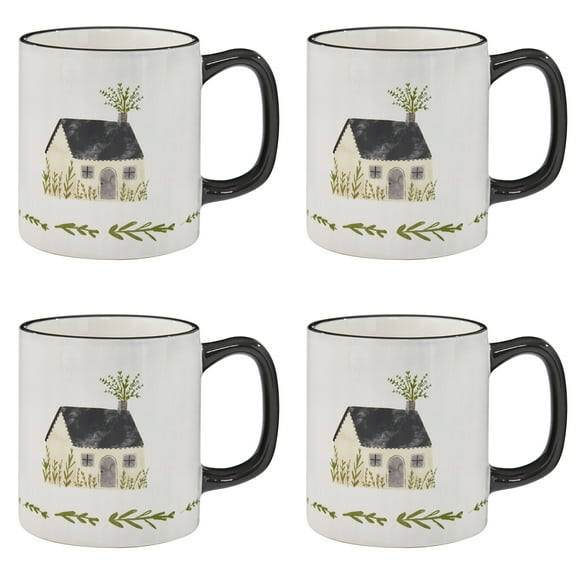 Park Designs Together 4 Piece 16 oz Mug Set