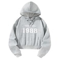 thumbnail image 1 of Sudadera con capucha para mujer, jersey con cordón, sudadera con capucha elegante para mujer, manga larga para correr, sudadera con capucha para prima XL, 1 of 8
