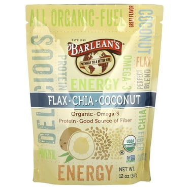 Barlean's Flax-Chia-Coconut Blend, 12 oz (340 g)