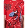 thumbnail image 4 of Spider-Man Men's Oversized Graphic Print Tee with Short Sleeves, Sizes S-3XL, 4 of 5