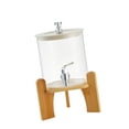 thumbnail image 1 of simhoa Glass Drink Dispenser 3.5L Cold Beverage Dispenser for Punch Water Daily Use Bear, 1 of 8