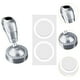 thumbnail image 5 of Cubierta protectora para botón de arranque, decoración interior, accesorios para coche, metal, compacto, decorativo, premium, universal, joystick para Plata, 5 of 8