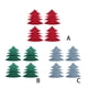 thumbnail image 5 of Bearachild 4 unidades/juego de vajilla de árbol de Navidad, bolsa de almacenamiento, bolsa de dulces, decoración, organizador de dinero en efectivo, Kits de decoración para fiestas Rojo Bearachild HA068283-01B, 5 of 6