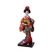 thumbnail image 5 of Muñecas geishas étnicas japonesas, figuritas asiáticas, muñecas folclóricas orientales para mesa de oficina estilo D, 5 of 6