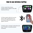 thumbnail image 3 of Wireless CarPlay Adapter,Kepeak Plug & Play Dongle Converts Wired to Wireless,Fit for Cars with Factory CarPlay Function & iOS 10+, 3 of 12