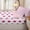 Fuchsia White, variant on Erosebridal Bold Hot Pink Dot Grid Zipper Twin Comforter Sets with Fitted Sheet and 2 Pillowcases,Vibrant Magenta Circle Secondary Tile Zipper Bedding Set,Fuchsia White,4-Piece,Pink Reversible