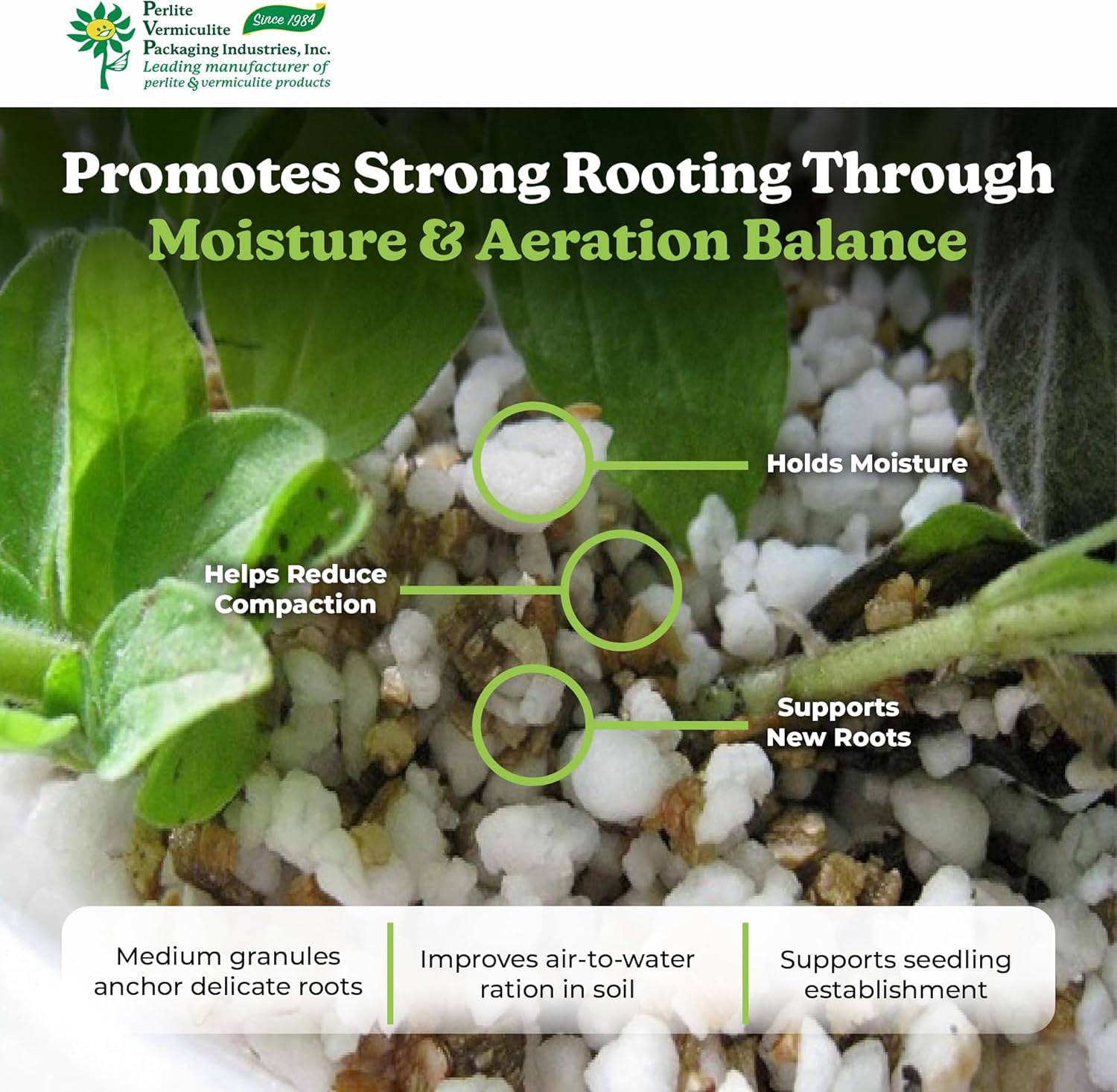 PVP Industries Organic Coarse Perlite for Planting and Garden Soil, 120 Qt, 4 Cu Ft - Lightweight Growing Media for Indoor Plants, Outdoor Gardening, Potting Mix, and Seed Starting