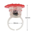 thumbnail image 3 of 50 luces LED navideñas para dedos, bonitos anillos LED de dibujos animados, regalos de fiesta para niños y adultos, juguetes iluminados, anillos para rellenar calcetines., 3 of 8