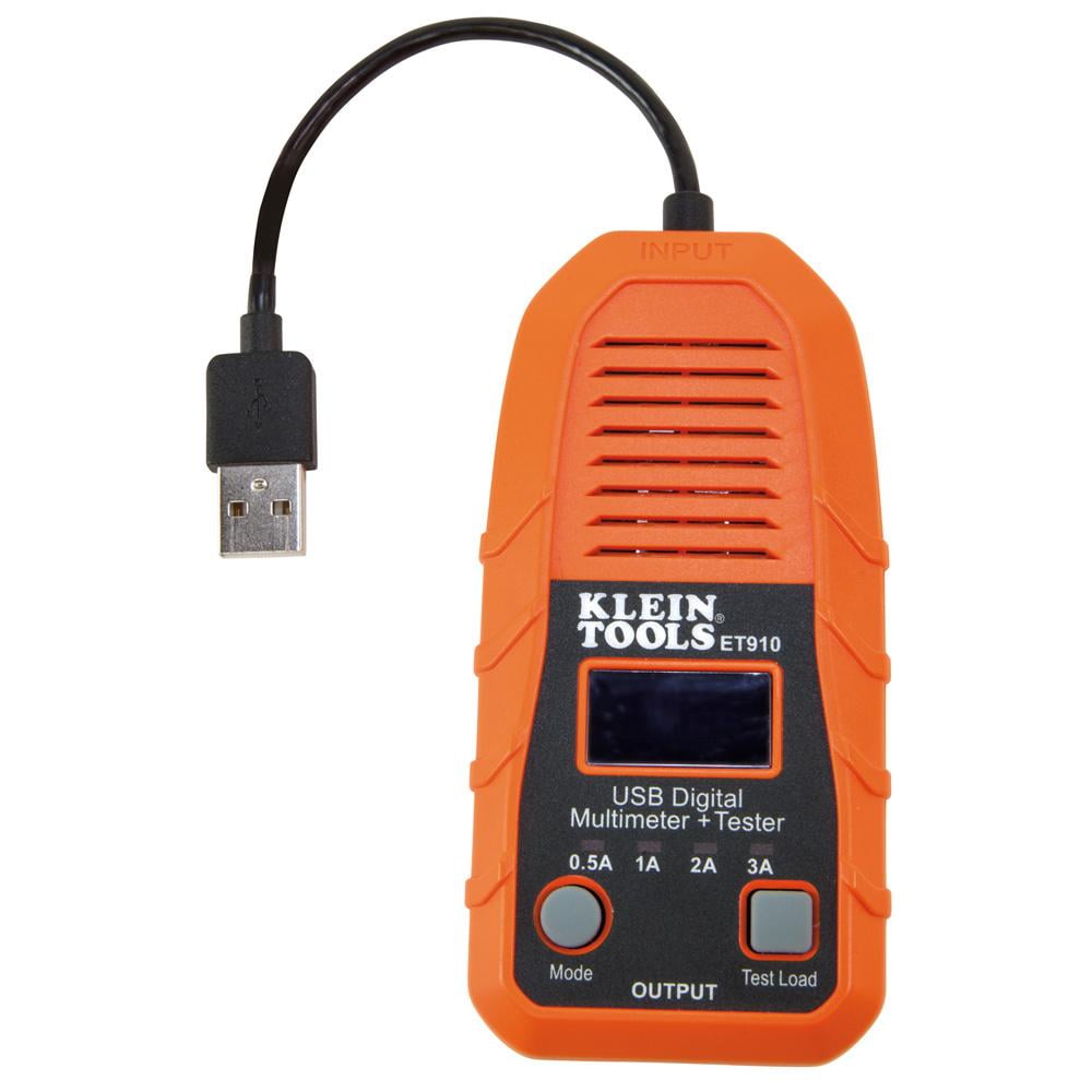 Klein Tools USB Digital Meter & Tester USBA (Type A) Walmart Canada