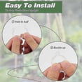 thumbnail image 5 of 200 Pieces Tomato Plant Clips, Climbing Clips, Garden Plastic Clips, For Vegetables, Plants, Tomatoes-white - CHUNCC, 5 of 5