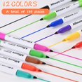 thumbnail image 4 of Rotuladores permanentes Affisure, paquete de 144, 12 colores, punta fina, 4 of 9