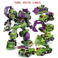 thumbnail image 4 of Figuras de acción 5 en 1 para niños, juguetes de transFormación, robot Predaking Devastator KO gt, modelo de Figura de acción, juguete de deFormación PT05 PT-05, 4 of 4