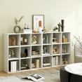 thumbnail image 3 of Giantex 9-Cube Bookshelf, Wooden Open Bookcase, Freestanding Storage Display Shelf, 3 of 8