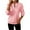 10# Pink, variant on Women's Half Zip Quilted Sweatshirts Crew Neck Long Sleeve Pullover Tops Textured Solid Casual Fashion Spring Tops Pink L