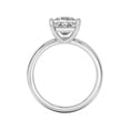 thumbnail image 2 of Divine Jewel 14K White Gold Plated 1.5 Ct Princess Cut Lab Created Diamond Engagement Ring - Timeless Solitaire Style for Women - Gift for Her - Women's Diamond Ring - Wedding Jewelry Clearance, 2 of 4