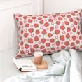 thumbnail image 5 of Kdxio Cotton Pillow Cases 16"x24" Pillowcases,Soft and Breathable Bedroom Pillow Cases-Strawberry Flower, 5 of 8