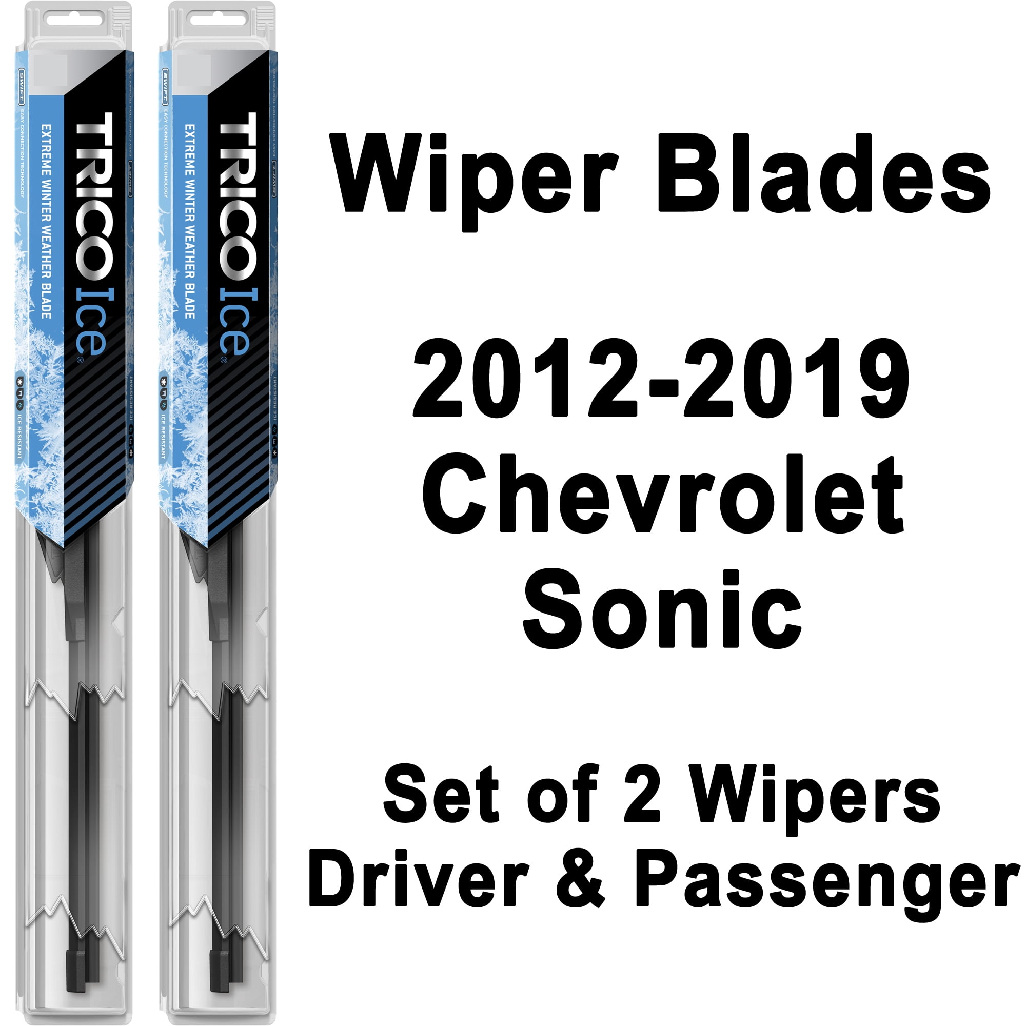 Sonic WINTER Wiper Blades (Set of 2) 2012 2013 2014 2015 2016 2017 2018