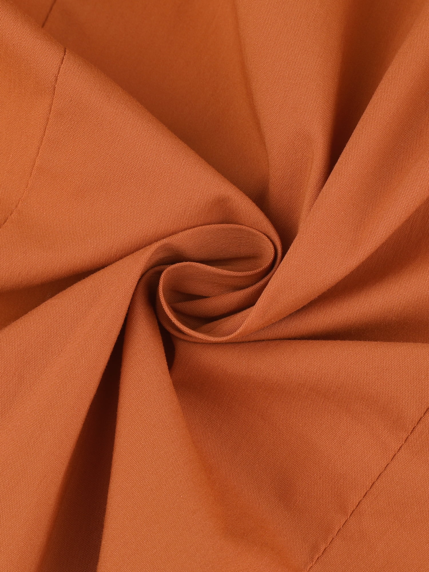 DARING DIVA Office Blouse Button Down Short Sleeve Bodysuit S Caramel