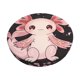thumbnail image 1 of Disketp Cute Axolotl Sakura Blossoms Funda Redonda para Taburete, Funda de Cojín para Silla de Bar Suave y Elástica-12 inch, 1 of 7