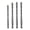 4 piece set, variant on Eccentric Drill Bit Four Edged Serrated Bit High Hardness Bevel Tip Serrated for Brick 6/8/10/12mm