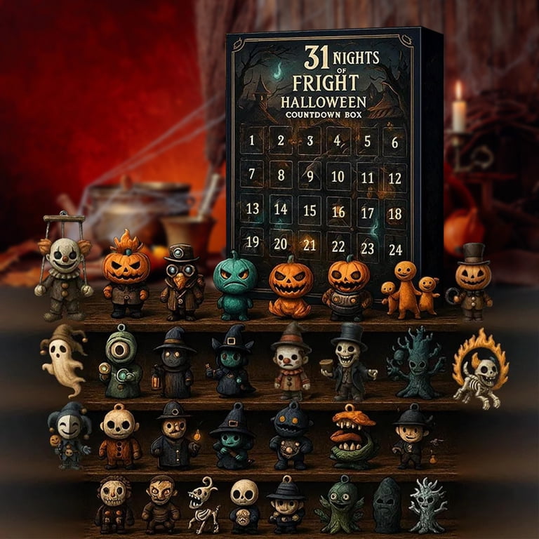 Supernatural Advent Calendar 2025 7 Nights Of Fright - 2025 Halloween ...