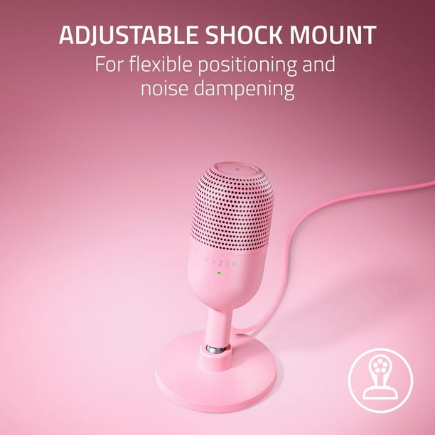 Razer Seiren V3 Mini Ultra-Compact USB Microphone, Tap to Mute