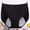 Black, variant on Gufahion Period Underwear for Women Plus Size, High Waist Menstrual Physiological Pants, Soft Briefs for Girls, XXXXL