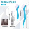 thumbnail image 2 of Air Conditioning Condenser Fin Comb, 3-Pack, Condenser Dryer Cleaning Brush for Air Conditioners, Refrigerators, White, 2 of 5