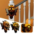 thumbnail image 1 of Xihbxyly Luz de Noche de Esqueleto de Halloween, Estilo Luminoso o No Luminoso, Artesanía de Resina Pintada a Mano, Decoración de Pared Espeluznante, Perfecta para Fiestas de Halloween, Decoración de, 1 of 4