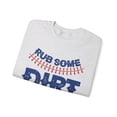 thumbnail image 3 of Rub Some Dirt On It Baseball Sweatshirt Funny Baseball Mom Gameday Sweater, 3 of 6