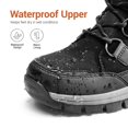 thumbnail image 2 of Botas DREAM PAIRS Hespera Impermeables y Calientes con Cordones Negras, 2 of 7