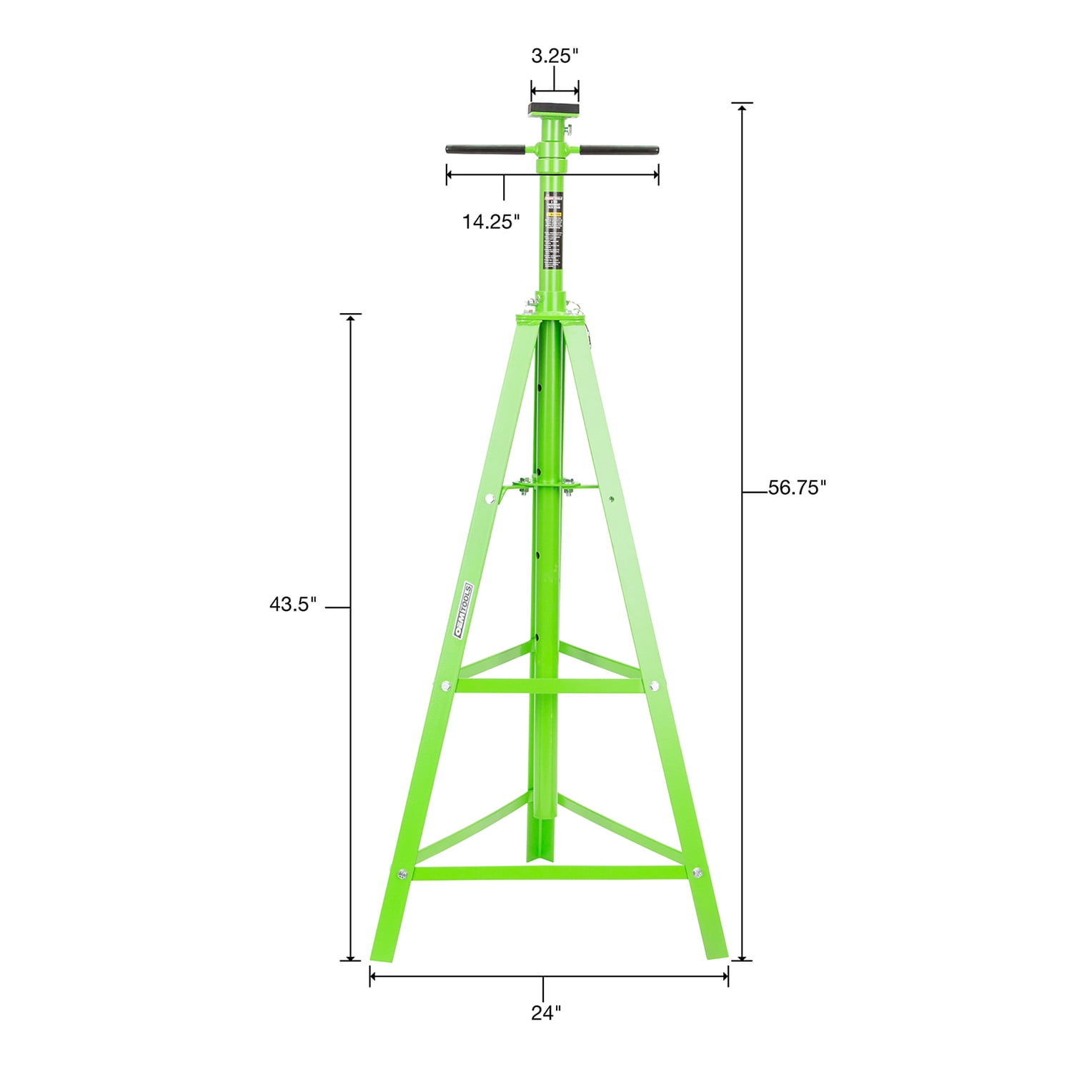 OEMTools 2 Ton Underhoist Tripod Jack Stand