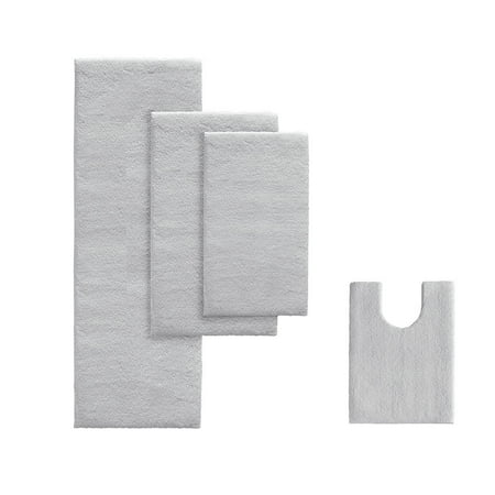 Where To Buy Bathroom Rugs Marshmallow Memory Bath Rug Silver 20x30
