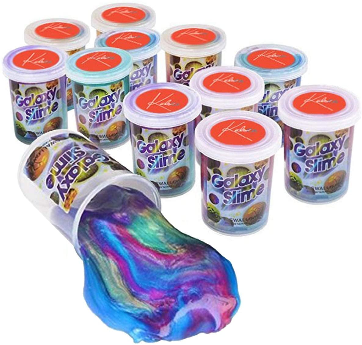 Sensory Prizes Toys Goody Bags Party Favors Barrel Of Slime 12 Pack Carnivals Different Colors Stocking Stuffers