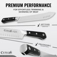 thumbnail image 2 of CUTLUXE Butcher Knife - 10\u2033 Bullnose Knife \u2013 Forged High Carbon German Steel \u2013 Full Tang & Razor Sharp \u2013 Ergonomic Handle Design \u2013 Artisan Series, 2 of 8