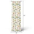 thumbnail image 6 of Mainstays Kids Multicolor Butterfly Printed Blackout Rod Pocket with Back Tabs Single Curtain Panel, Set of 1, 38" W x 84" L, 6 of 8