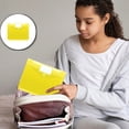 thumbnail image 1 of Binder Pocket, Heavyweight Plastic Folders with Tight Closure, Folders with Pockets Side Loading, Binder Organizer, Binder Dividers with Pockets, A4 Letter Size, 1 of 5