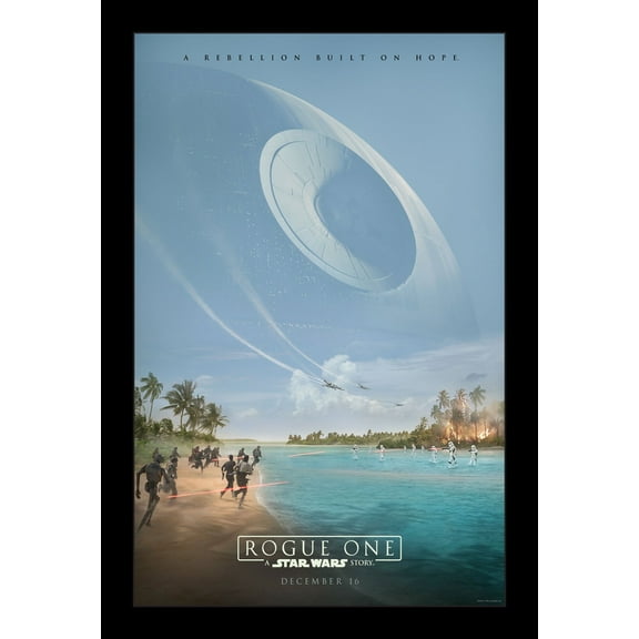 STAR WARS: ROGUE ONE - 11x17 Framed Movie Poster