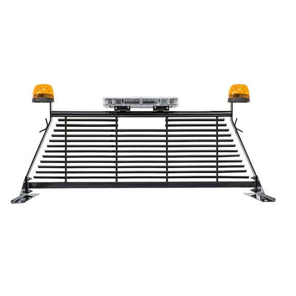 Westin Automotive 57-8025 Bolt-On Black Powder Coated Bar Style Headache Rack