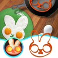 thumbnail image 4 of Cooking Utensils - Breakfast Omelette Silicone Egg Pancake Ring DIY Kitchen Accessories Gadget for Egg Mried Moulding and Frying Convenient -Function Cooking Tool for Breakfast, 4 of 5