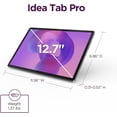 thumbnail image 3 of Lenovo Idea Tab Pro with Tab Pen Plus & Folio Case - 8GB RAM / 128 GB Storage / 12.7" / Android 14 / Luna Grey, 3 of 6