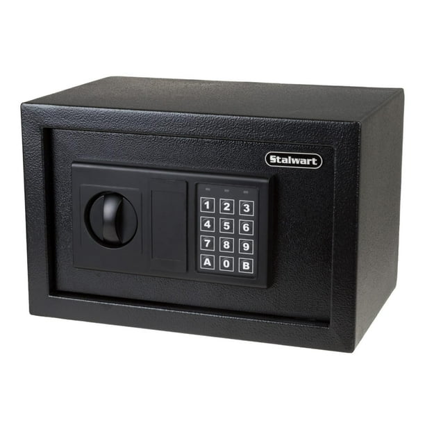Caja Fuerte Digital Stalwart Acero Electrónico con Teclado, Llaves de Anulación Manual